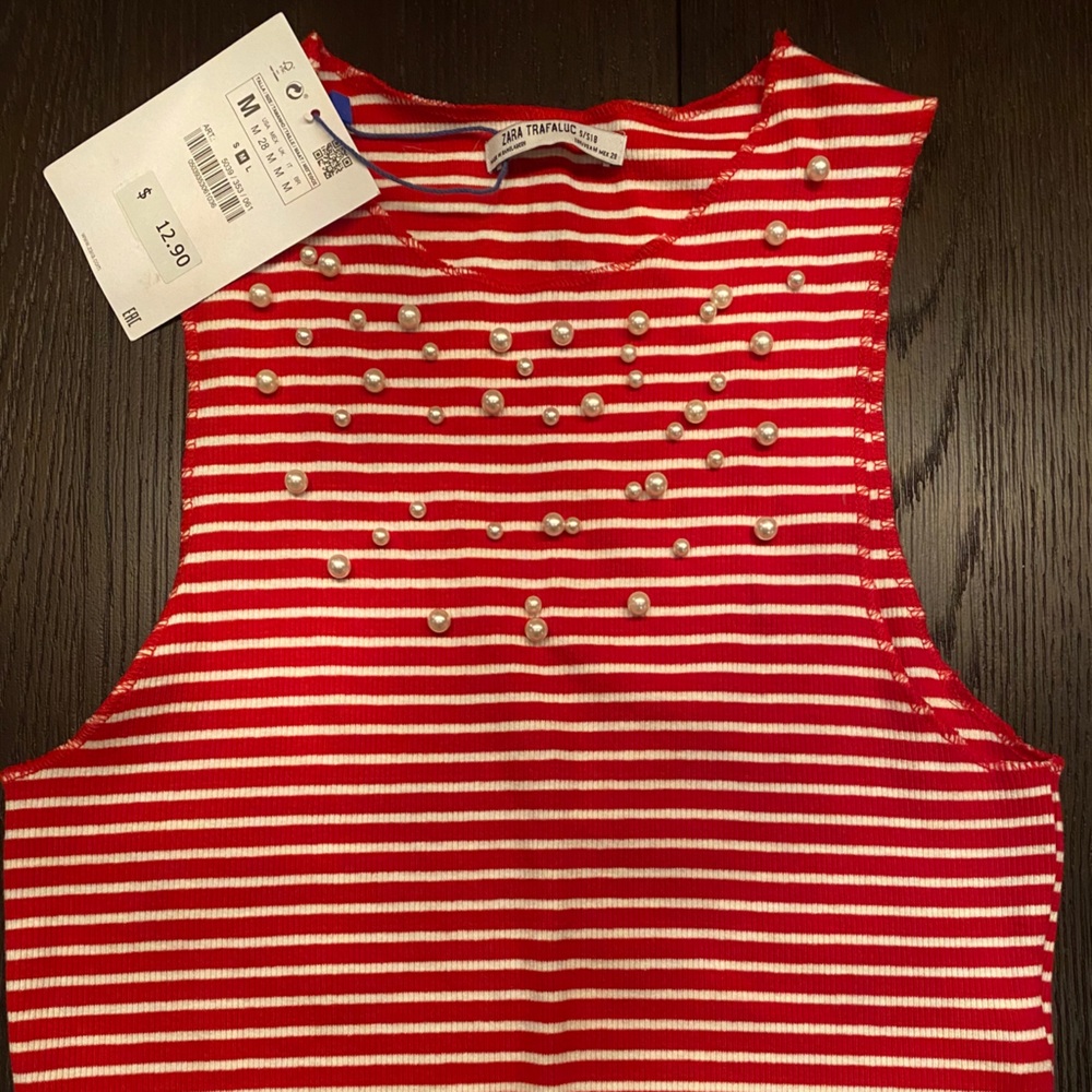 Zara cropped top